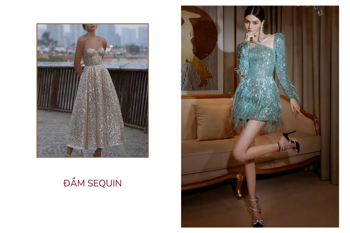 Đầm sequin