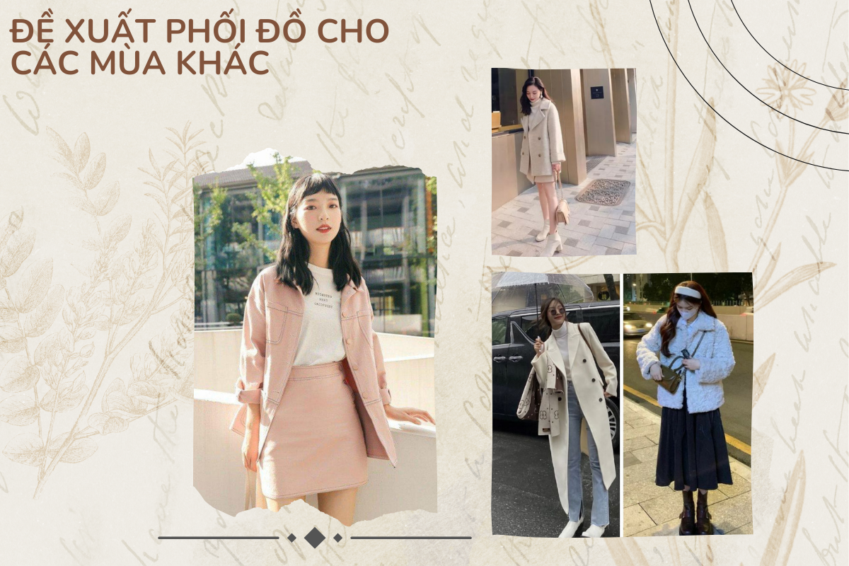 Đề xuất phối đồ cho các mùa khác